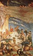 Paul Cezanne The Orgy oil painting artist